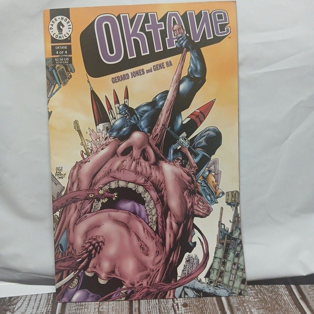 OKTANE - DARK HORSE COMIC -#4 - NOV 1995